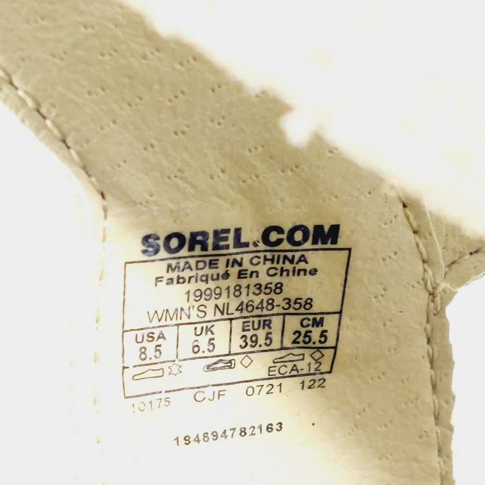 Sorel Olive Green Suede Espadrille Wedge Sandals